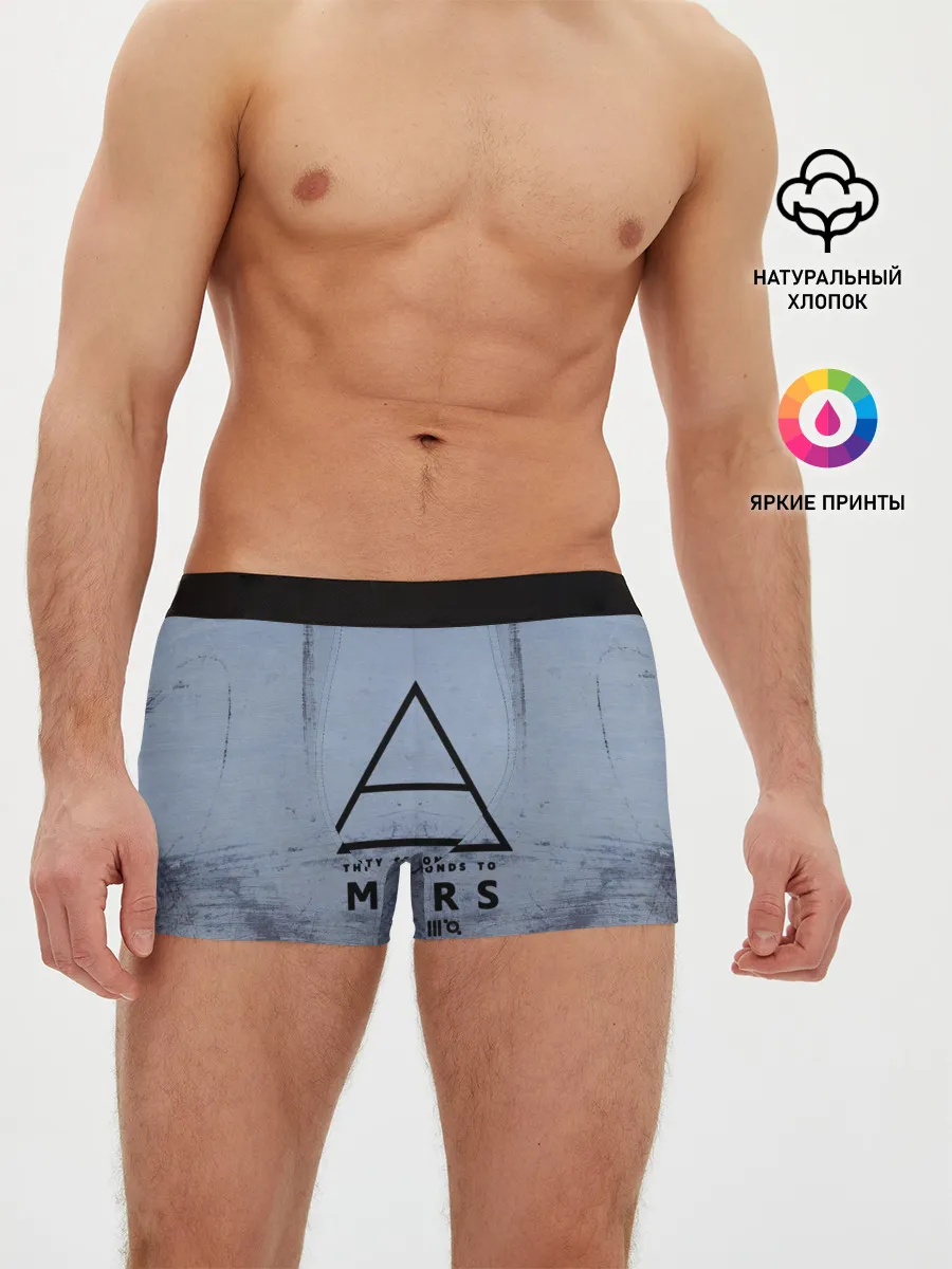 Мужские трусы боксеры / 30 Seconds to Mars