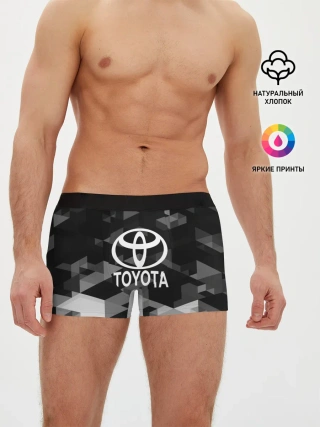 Мужские трусы боксеры / Toyota sport geometry