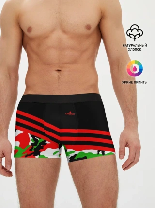 Мужские трусы боксеры / Камуфляж CS:GO