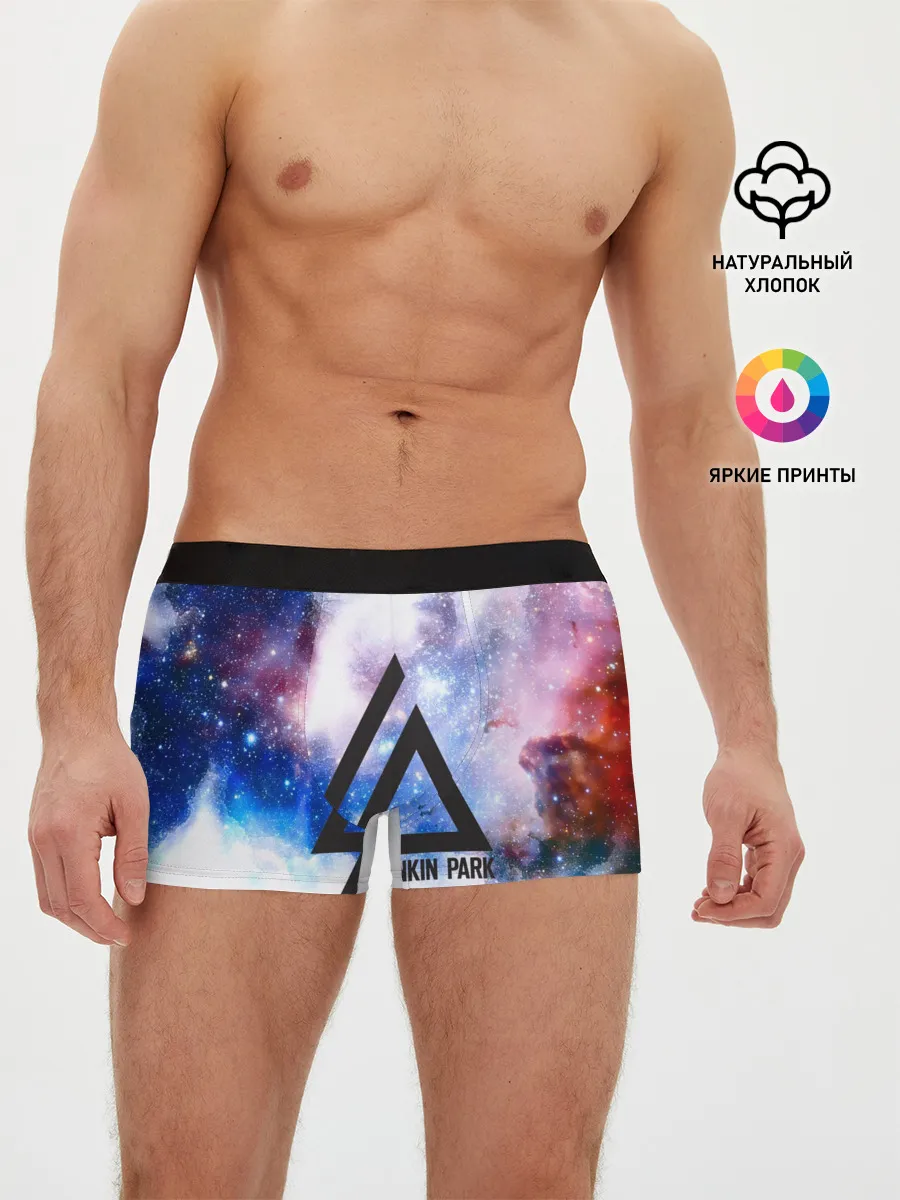 Мужские трусы боксеры / Linkin park