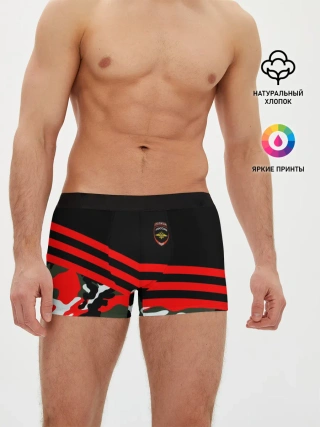 Мужские трусы боксеры / Камуфляж Полиция