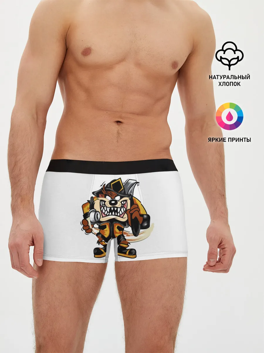 Мужские трусы боксеры / Пожарный демон