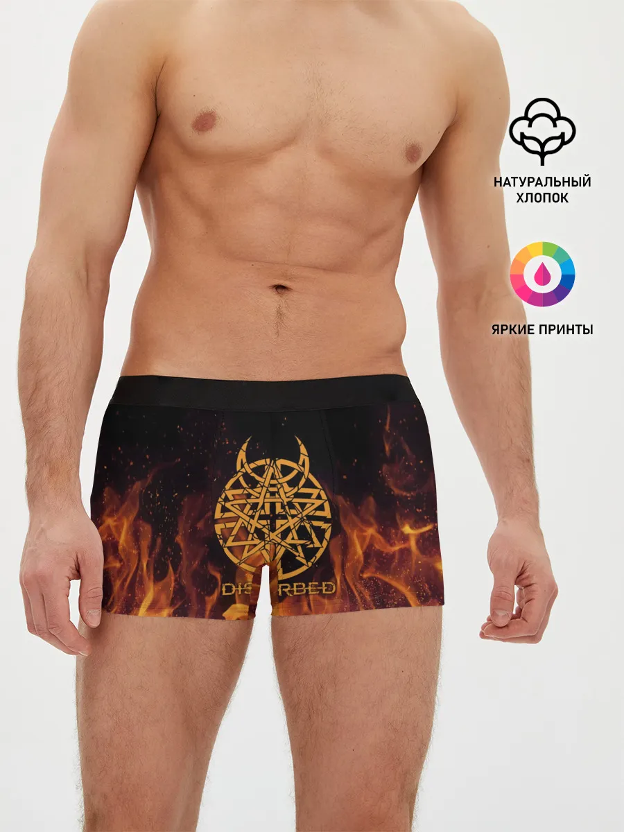 Мужские трусы боксеры / Disturbed