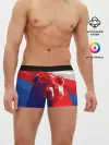 Мужские трусы боксеры / Российский медведь