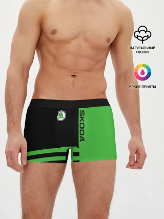 Мужские трусы боксеры / Skoda