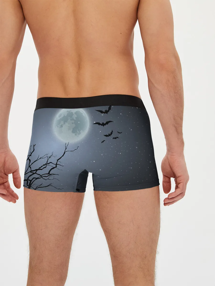 Мужские трусы боксеры / Котик-готик