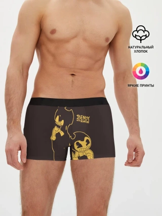 Мужские трусы боксеры / Bendy and the ink machine