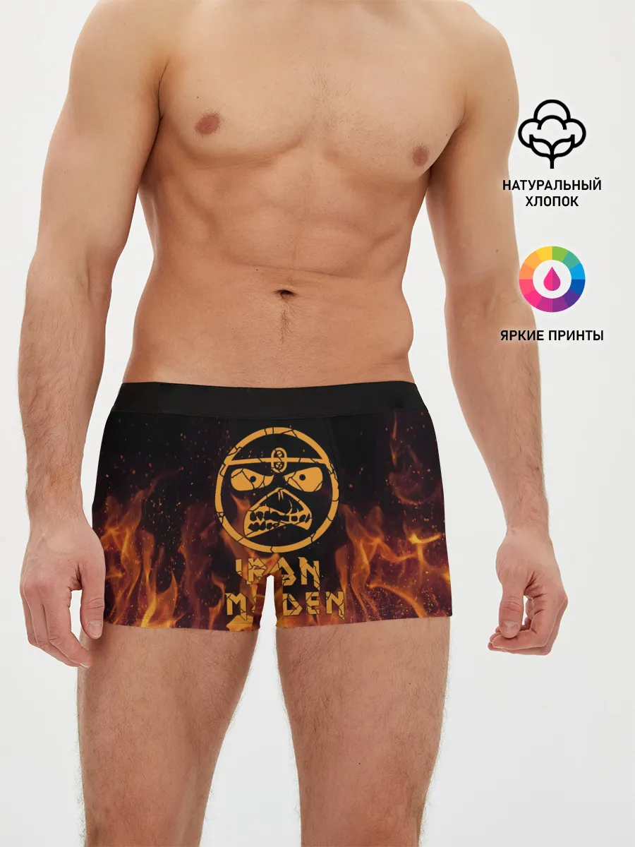 Мужские трусы боксеры / Iron Maiden