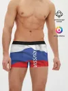 Мужские трусы боксеры / ФЛАГ РОССИИ.