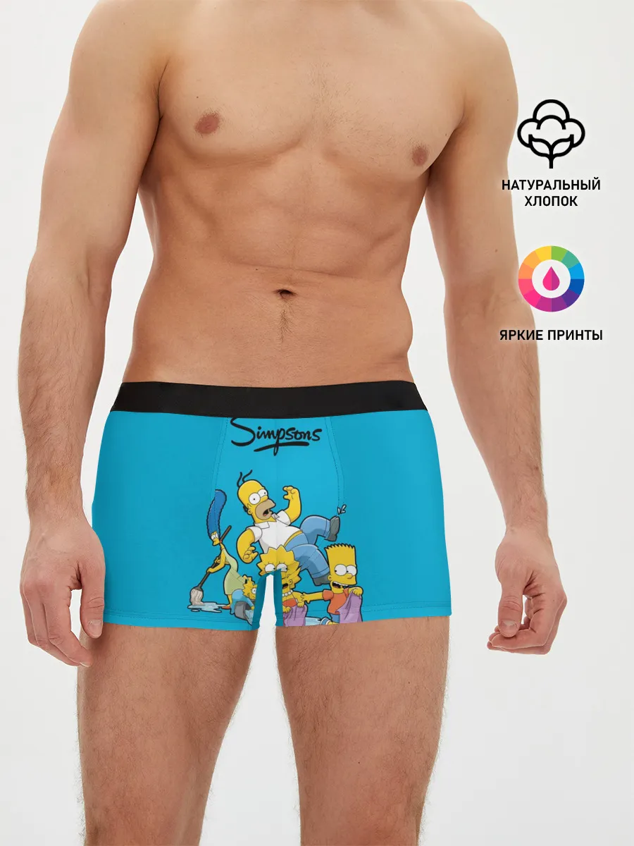 Мужские трусы боксеры / Симпсоны