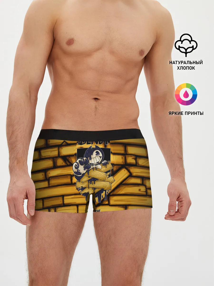 Мужские трусы боксеры / Bendy and the ink machine