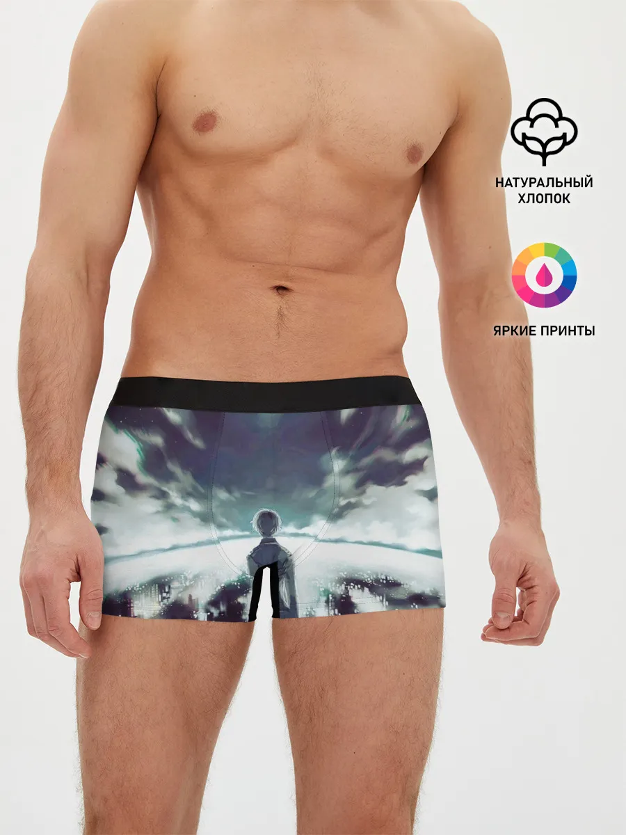 Мужские трусы боксеры / Ken Kaneki смотрит в даль