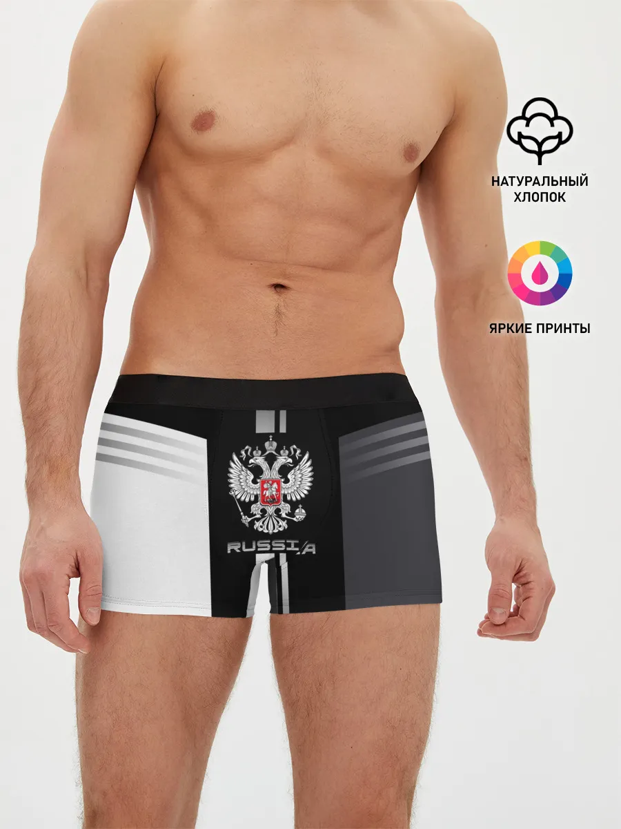 Мужские трусы боксеры / Russia