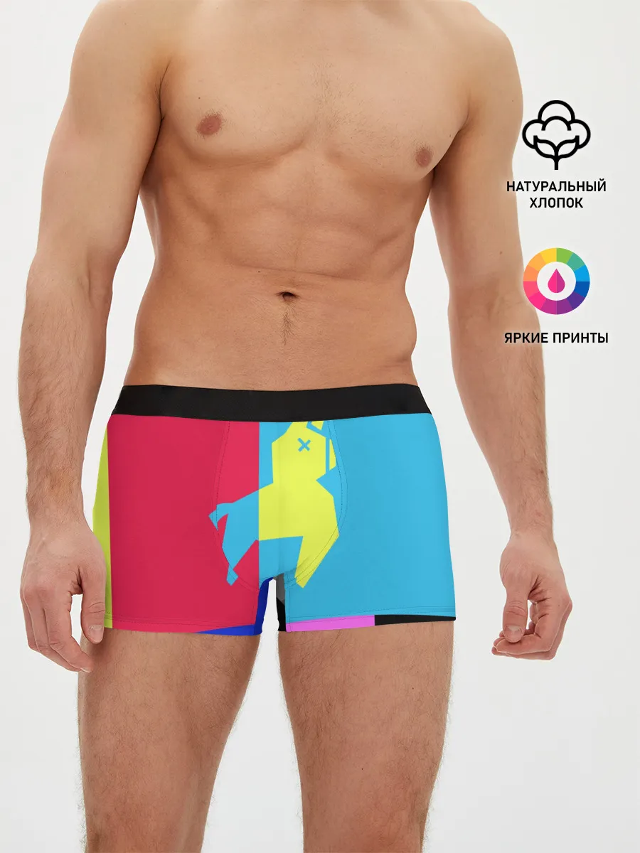 Мужские трусы боксеры / Лама Фортнайт