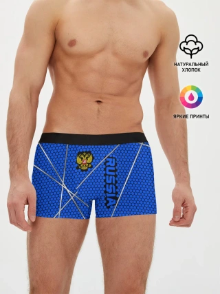 Мужские трусы боксеры / Russia