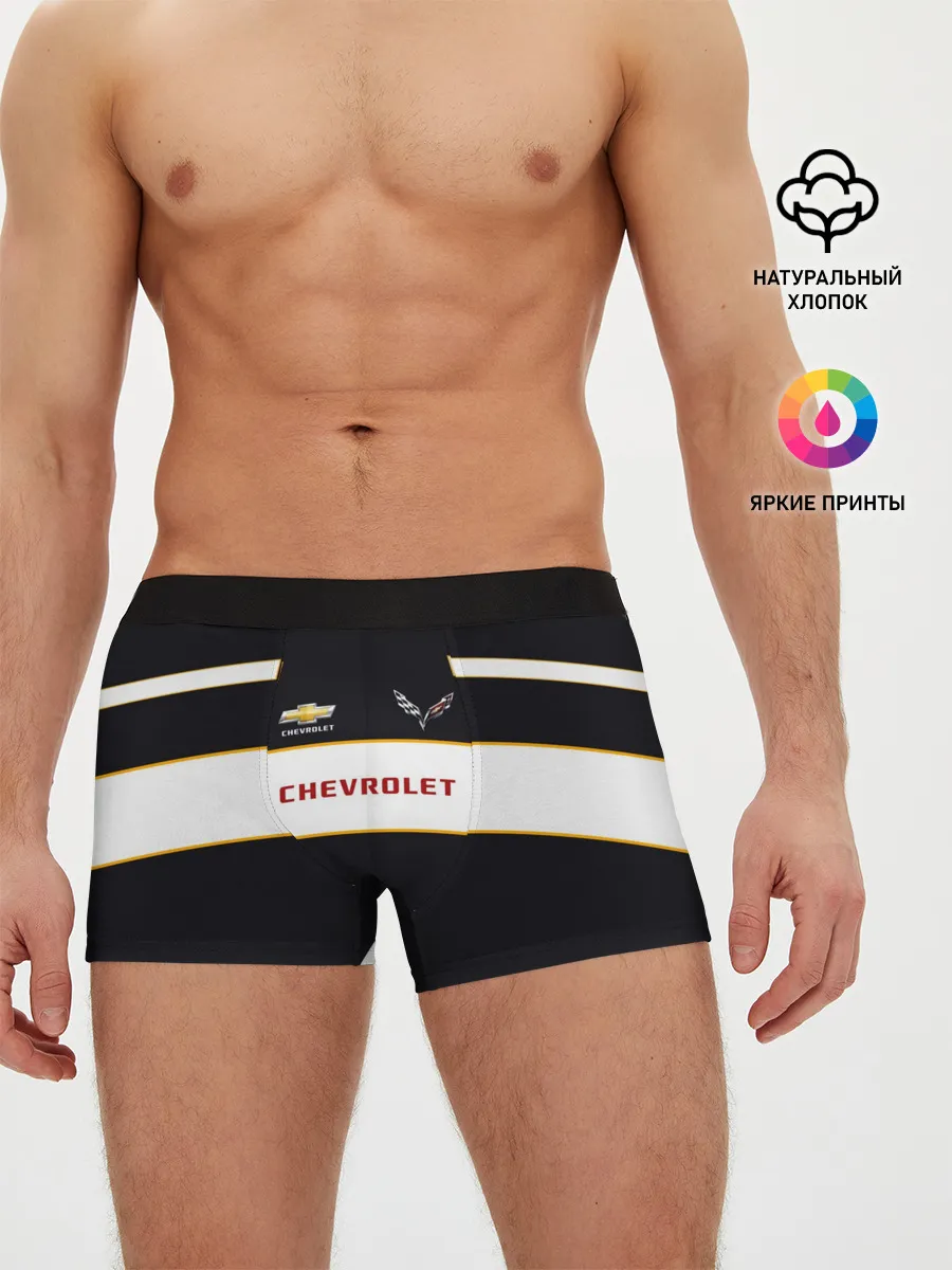 Мужские трусы боксеры / Chevrolet