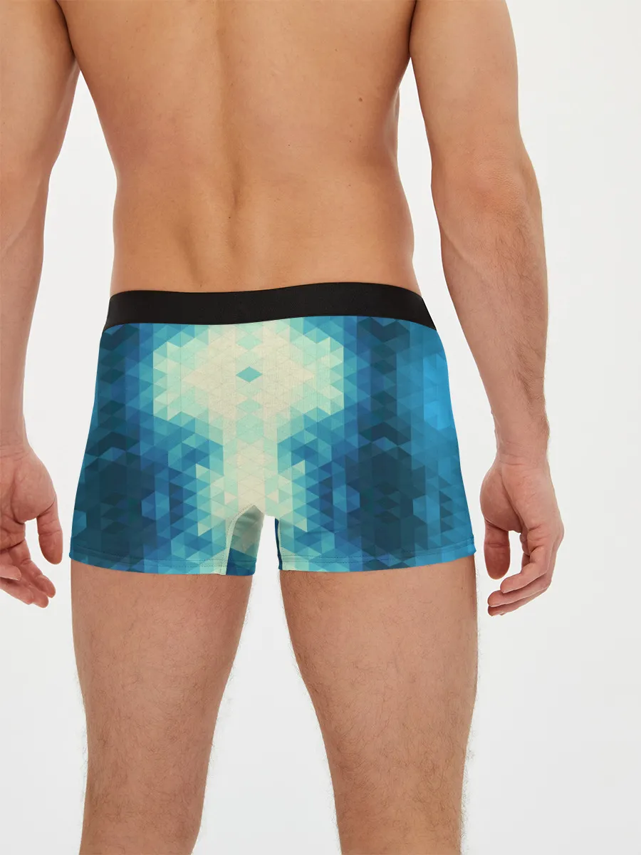 Мужские трусы боксеры / Акула