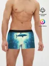 Мужские трусы боксеры / Акула