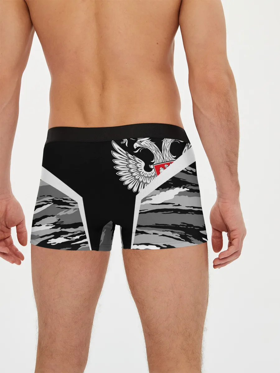 Мужские трусы боксеры / Камуфляж Россия