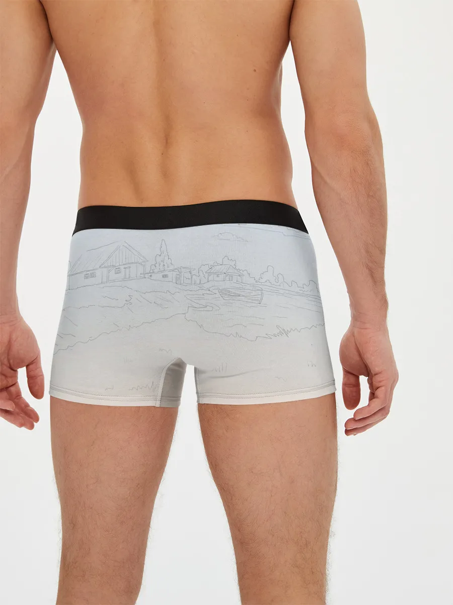 Мужские трусы боксеры / Девушка с контроллером