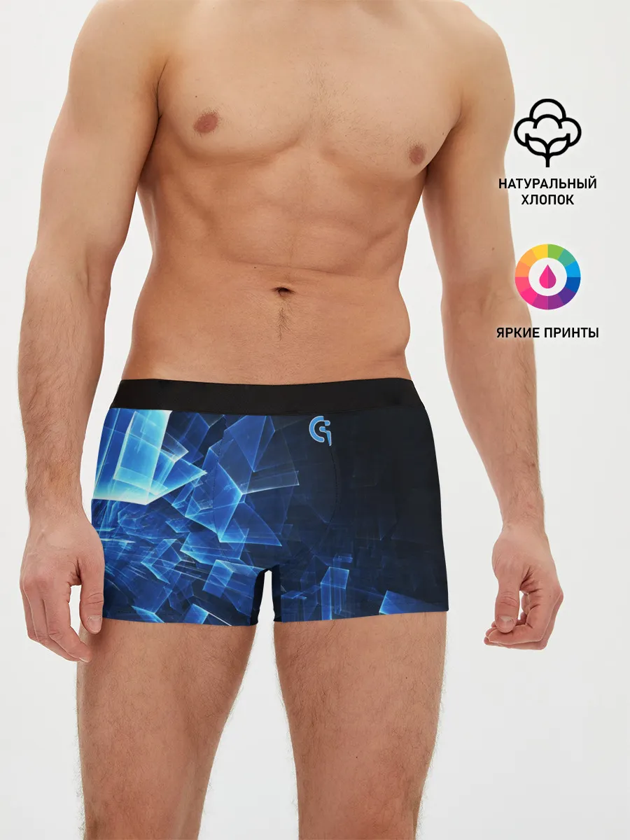Мужские трусы боксеры / GEOMETRY.