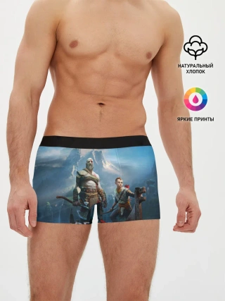 Мужские трусы боксеры / God of War