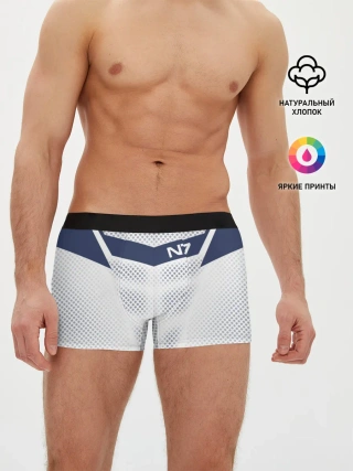 Мужские трусы боксеры / Mass Effect N7