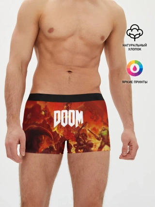 Мужские трусы боксеры / DOOM