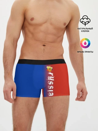 Мужские трусы боксеры / РОССИЯ | RUSSIA