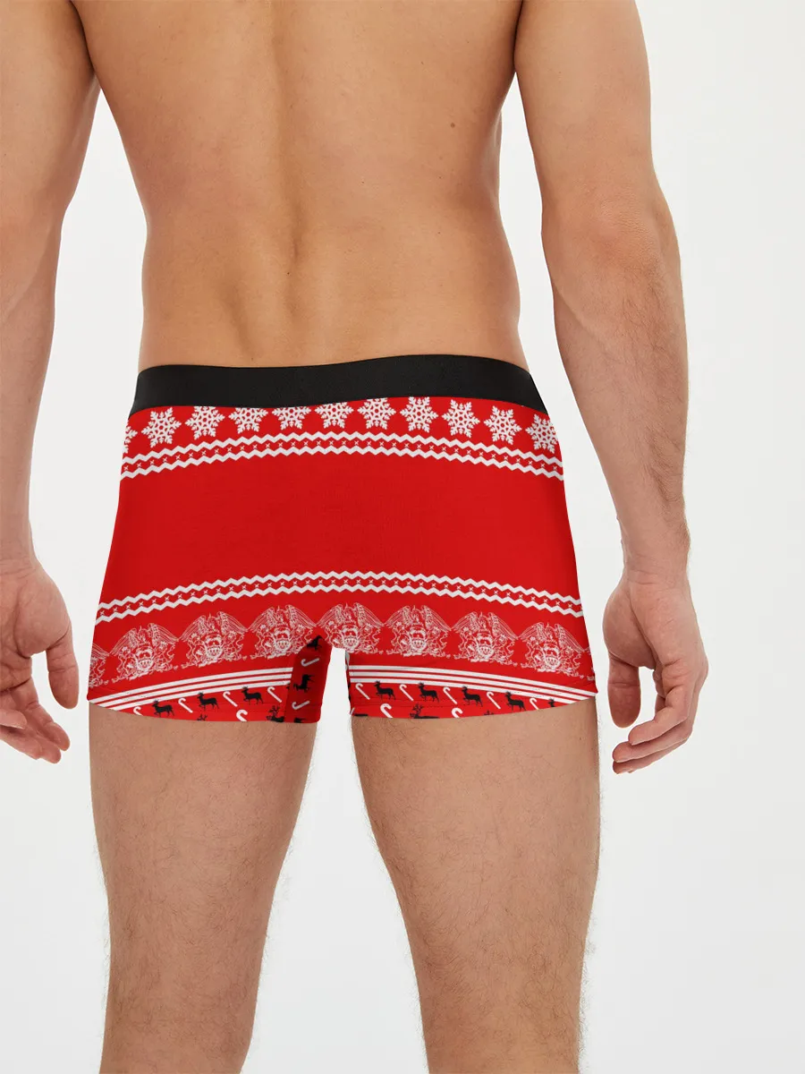 Мужские трусы боксеры / Праздничный Queen