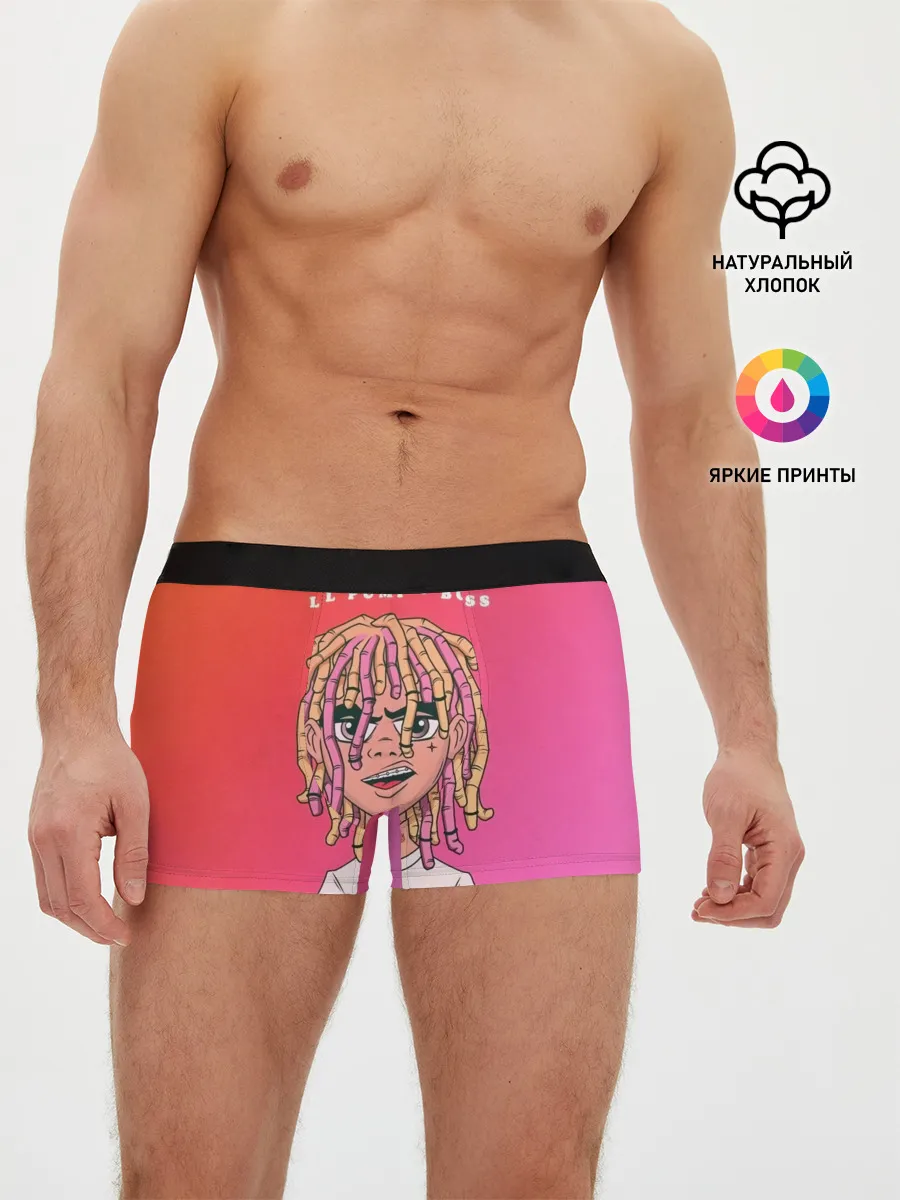 Мужские трусы боксеры / Lil Pump Boss