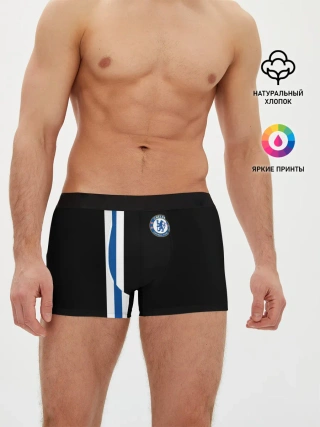 Мужские трусы боксеры / Chelsea / Line Сollection 2
