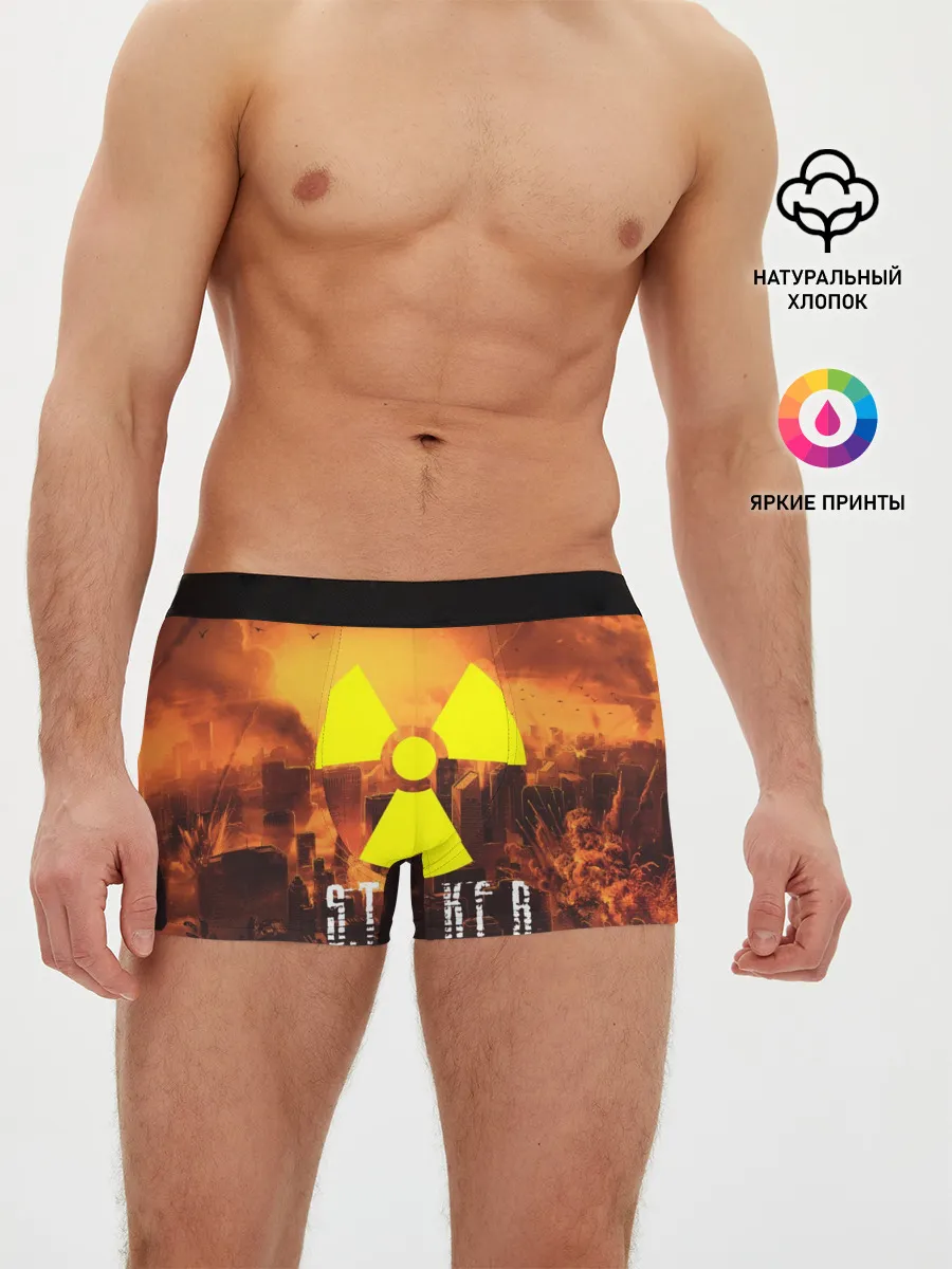 Мужские трусы боксеры / S.T.A.L.K.E.R Дима