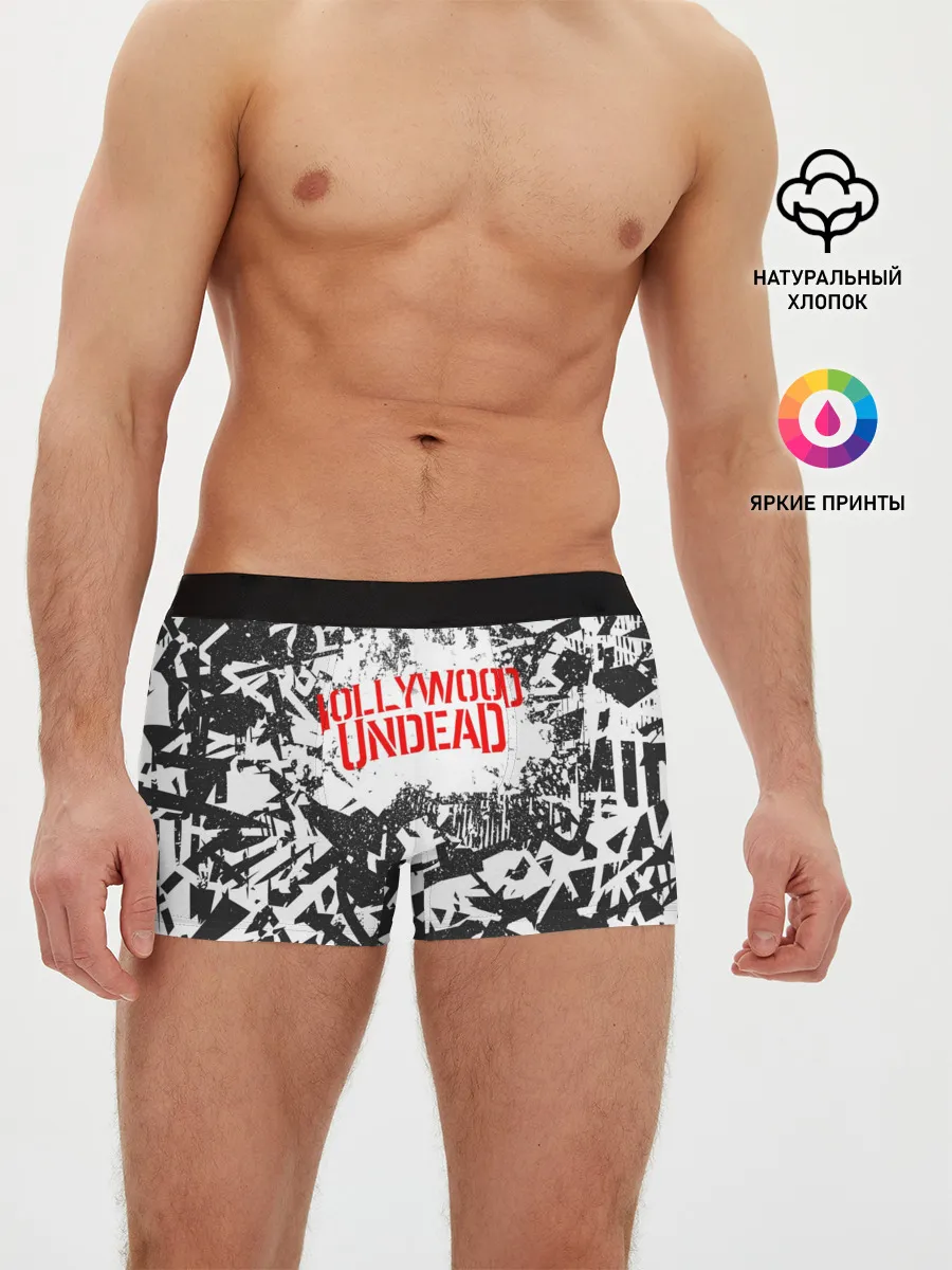 Мужские трусы боксеры / Hollywood Undead