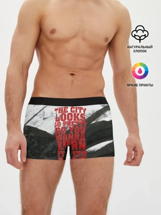 Мужские трусы боксеры / Hollywood Undead