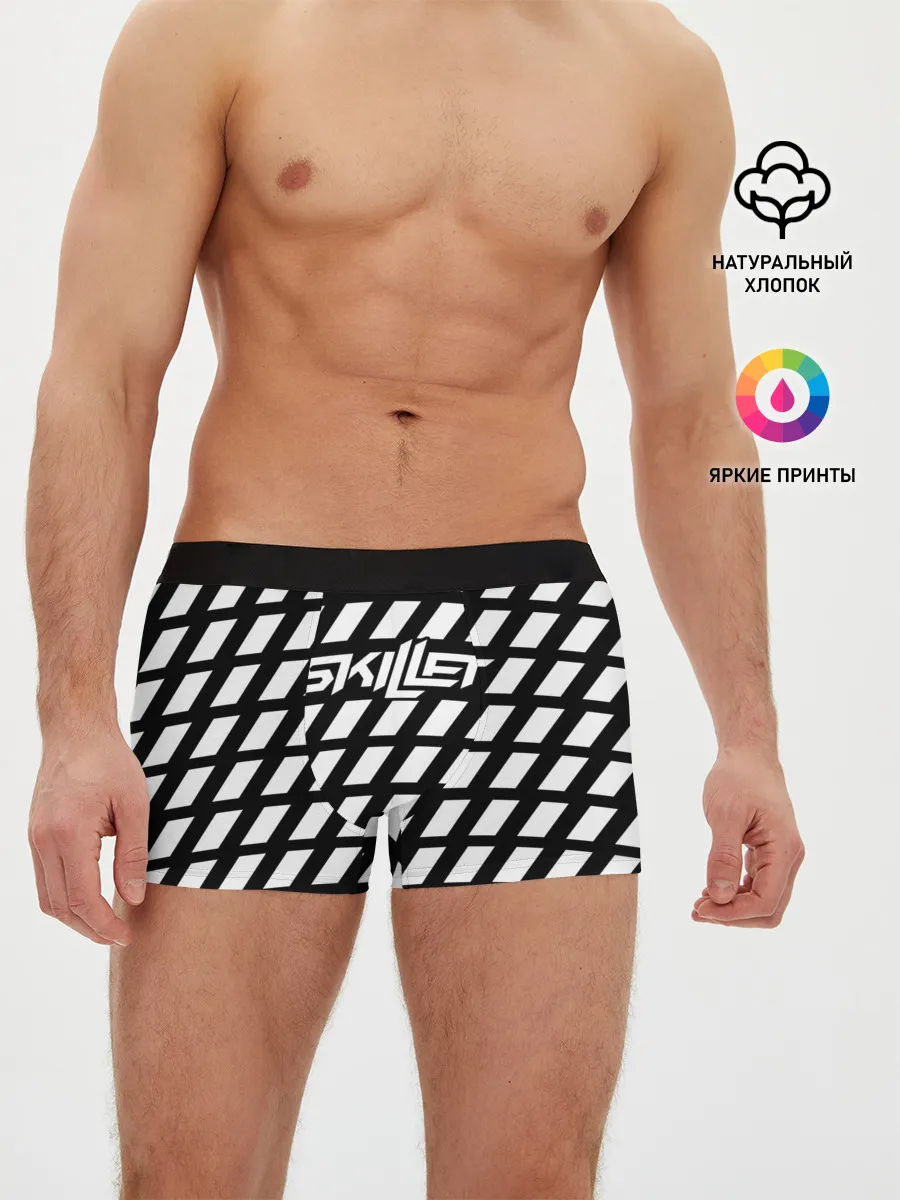 Мужские трусы боксеры / Skillet