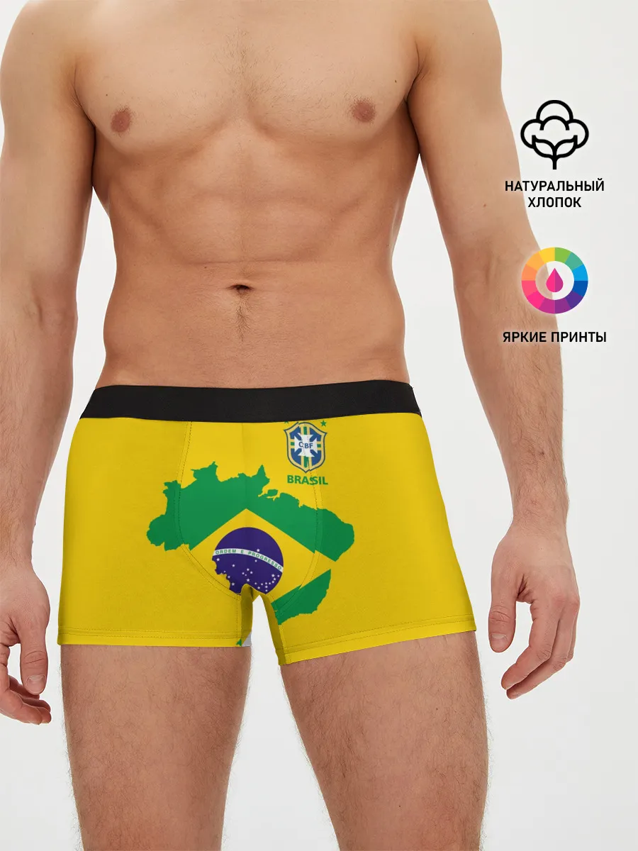 Мужские трусы боксеры / Бразилия, форма