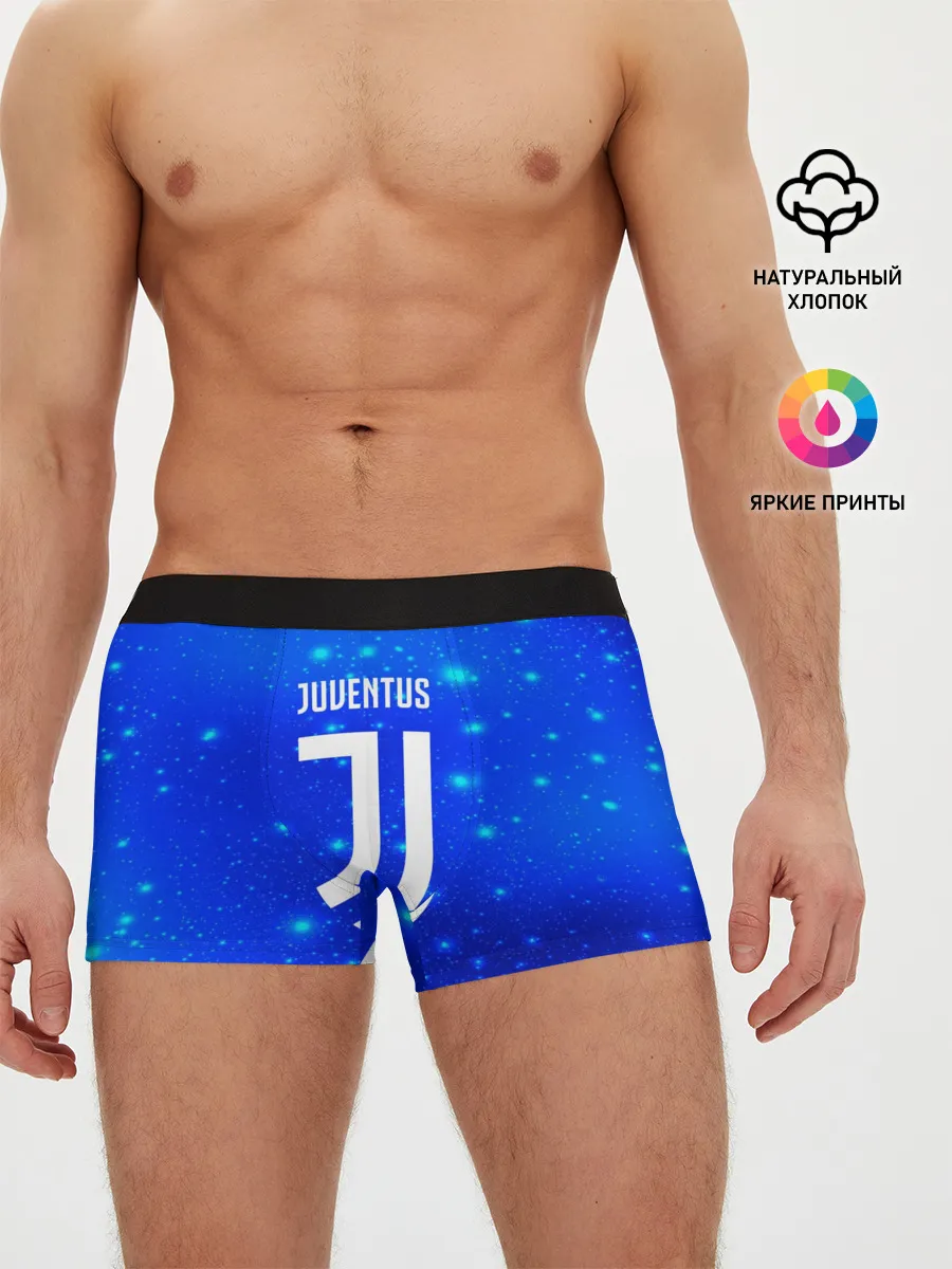 Мужские трусы боксеры / Juventus space collection