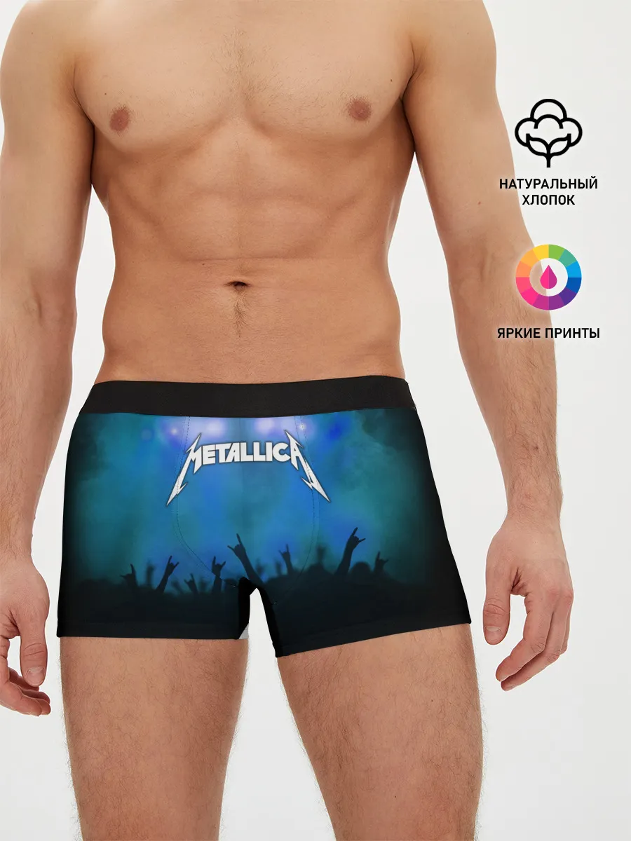 Мужские трусы боксеры / Metallica
