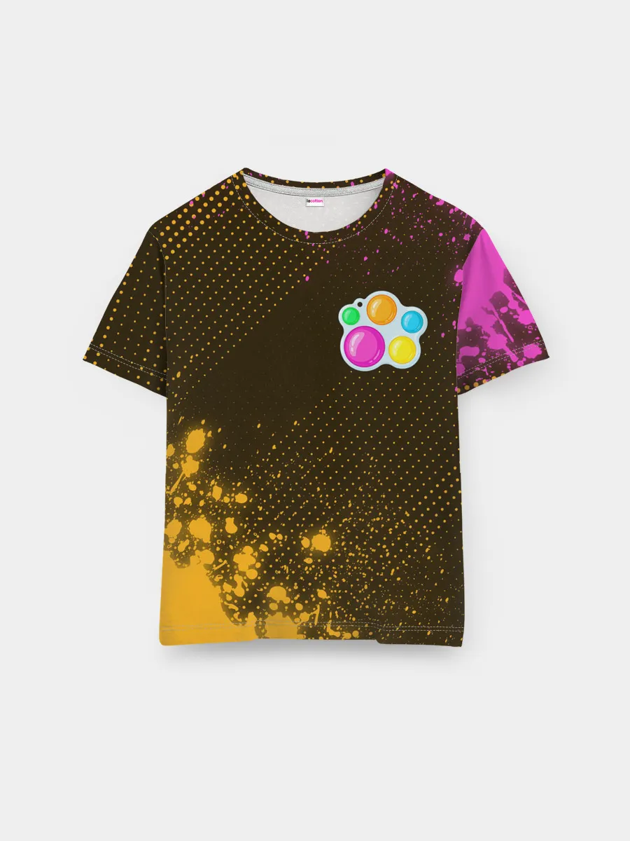 Мужская базовая футболка / Симпл Димпл - Краска