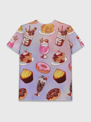 Мужская базовая футболка / Очень Сладкий Паттерн