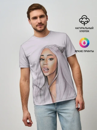 Мужская базовая футболка / Ariana Grande