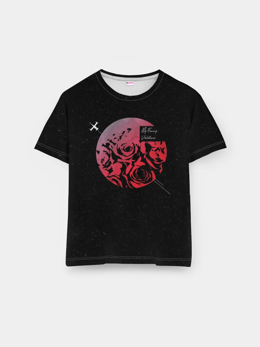 Мужская базовая футболка / Cowboy Bebop. My funny Valentine