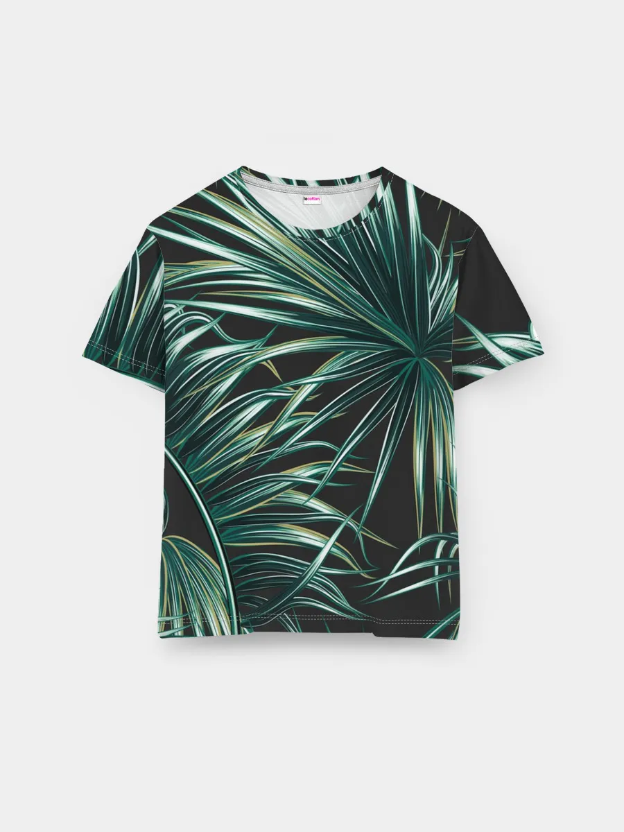 Мужская базовая футболка / Папоротник