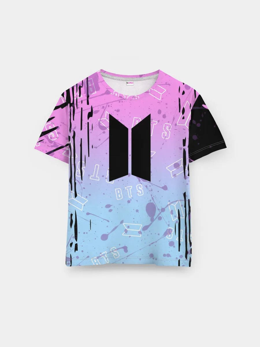 Мужская базовая футболка / BTS.