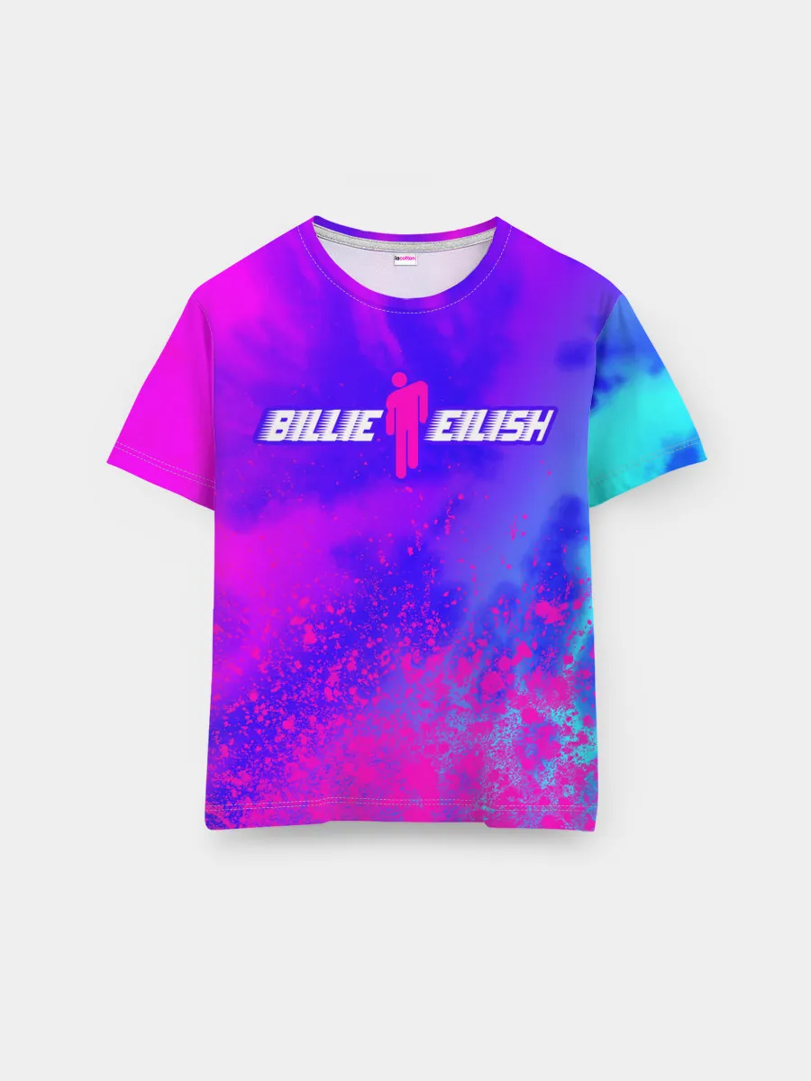 Мужская базовая футболка / BILLIE EILISH / БИЛЛИ АЙЛИШ