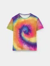 Мужская базовая футболка / TIE-DYE MULTICOLOR