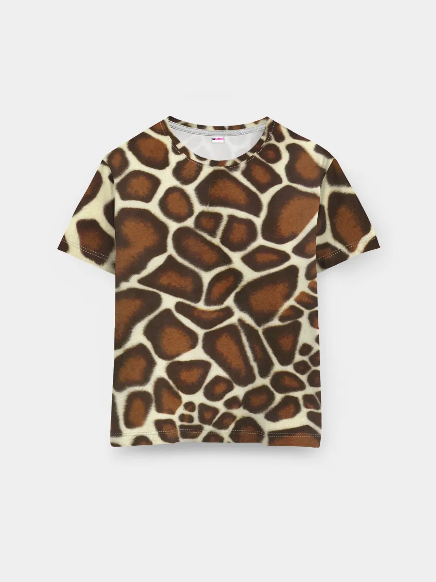 Мужская базовая футболка / Жираф