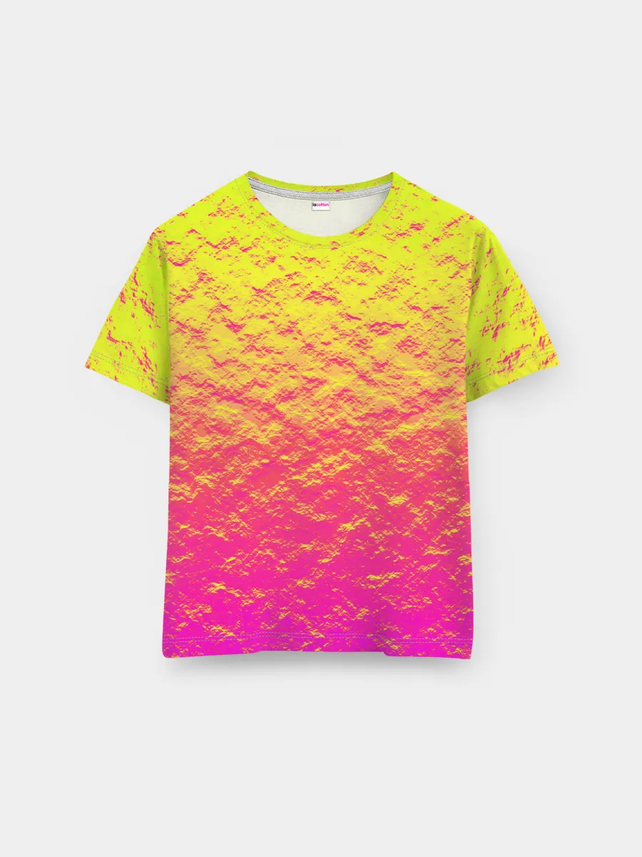 Мужская базовая футболка / Яркий закат