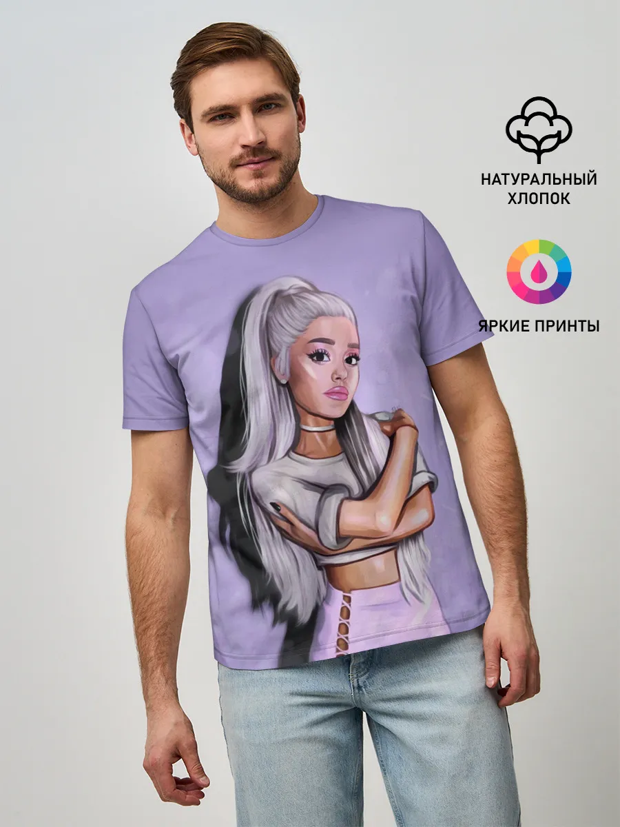 Мужская базовая футболка / Ariana Grande